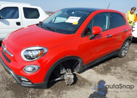 2017 Fiat 500X Trekking Fwd from USA, damaged, VIN ZFBCFXCB8HP616164